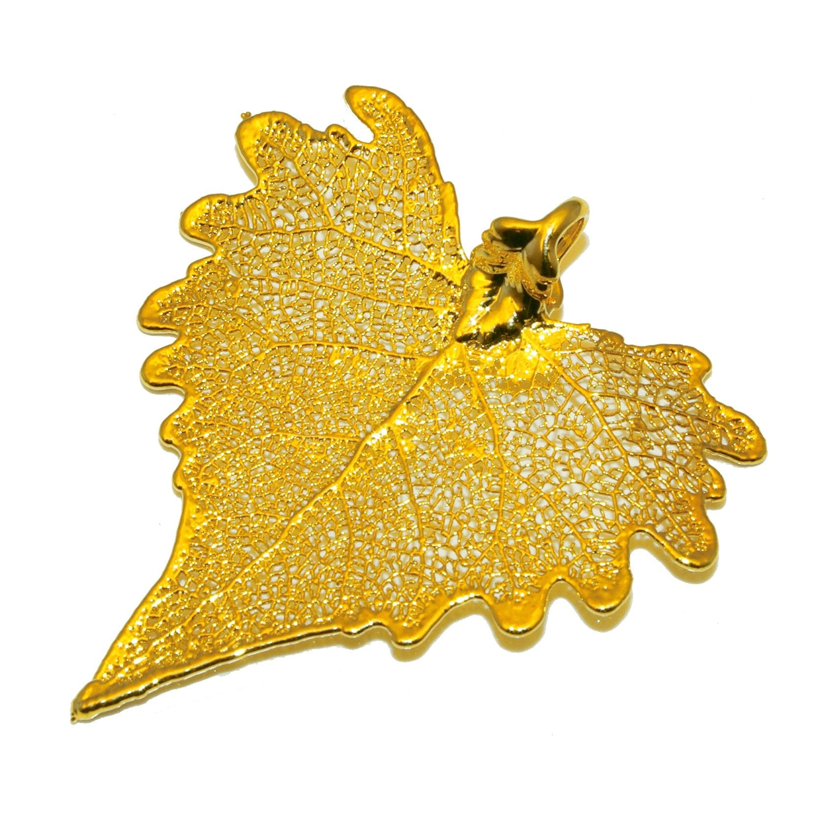 Real Leaves in 24K Gold